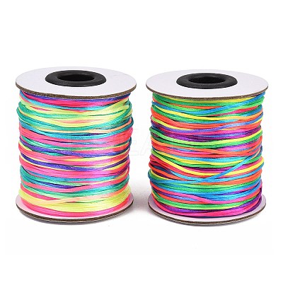 Nylon Satin Rattail Cords NWIR-A003-14-1