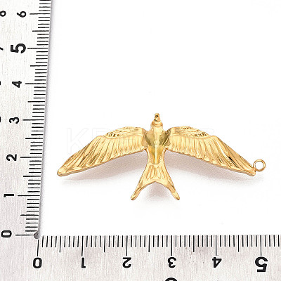 304 Stainless Steel Pendants STAS-T065-68G-1