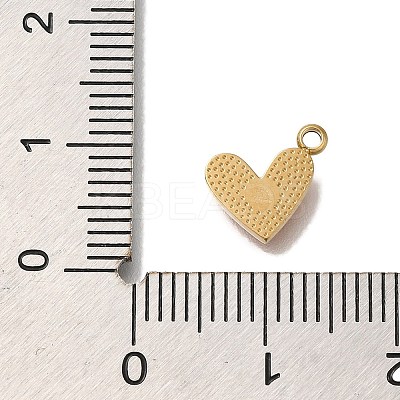 Ion Plating(IP) 304 Stainless Steel Rhinestone Charms STAS-P371-064G-1
