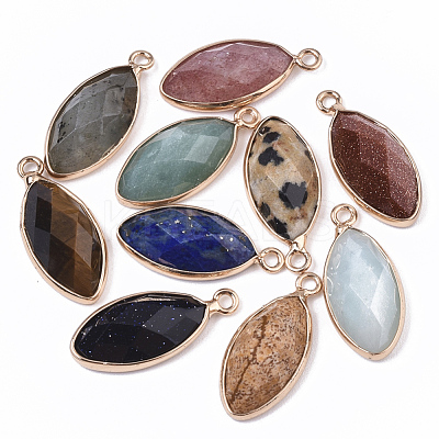 Natural & Synthetic Gemstone Pendants G-T131-07-1