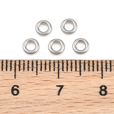 304 Stainless Steel Closed Jump Rings STAS-G393-06P-04-1
