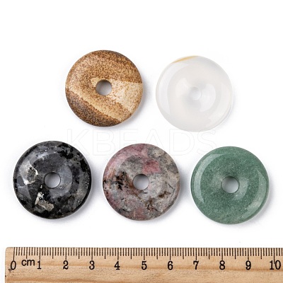 Natural Gemstone Pendants G-F524-B-1