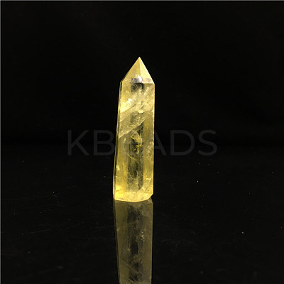 Point Tower Natural Citrine Home Display Decoration PW23030653552-1