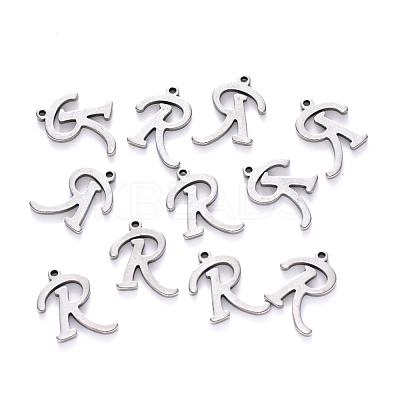 Tarnish Resistant 201 Stainless Steel Charms STAS-R105-R-1