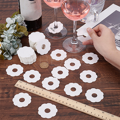 Paper Wine Glass Charms DIY-WH0060-46A-01-1