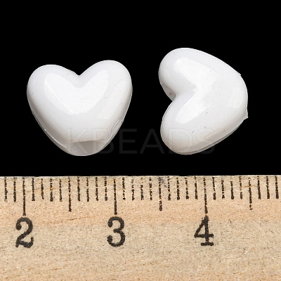 Opaque Acrylic European Beads SACR-L007-033C-1