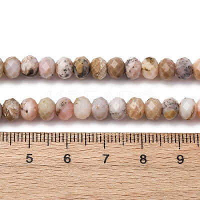 Natural Pink Opal Beads Strands G-RM2025-D11-F-1