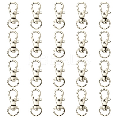 20Pcs Alloy Swivel Lobster Claw Clasps FIND-YW0001-55C-1