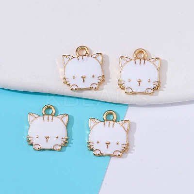Alloy Enamel Pendants PW-WG13789-04-1