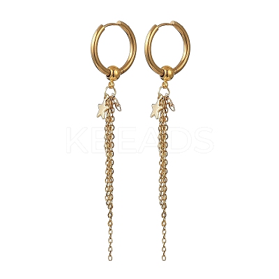 3 Pairs 3 Styles 304 Stainless Steel Hoop Earring for Women EJEW-JE07102-1