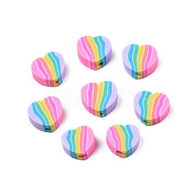 Handmade Polymer Clay Beads X-CLAY-N011-59-01-1