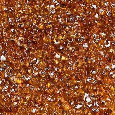 Picasso Spray Painted Glass Seed Beads SEED-T006-04-3-1