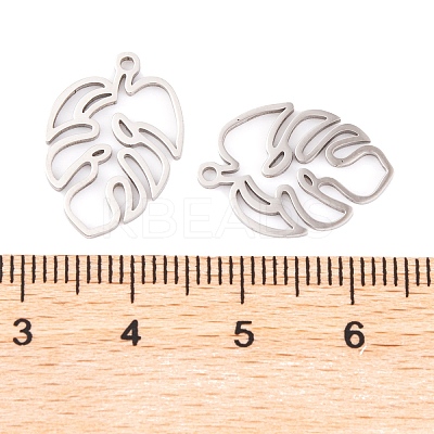Non-Tarnish 5Pcs 201 Stainless Steel Pendants STAS-M056-07P-1