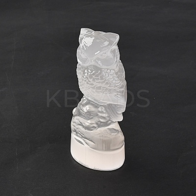 Natural Selenite Figurines DJEW-Q006-01G-1
