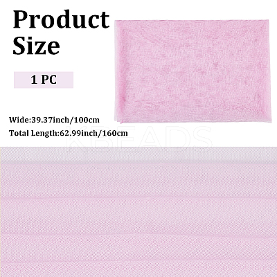 Polyester Mesh Fabric DIY-WH20009-40T-1