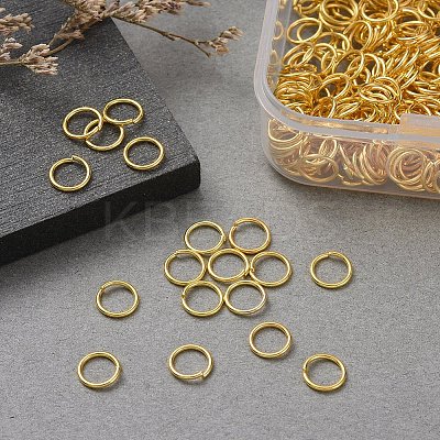 Iron Open Jump Rings IFIN-YW0001-08G-1