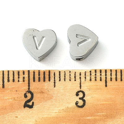 Tarnish Resistant 316L Surgical Stainless Steel Beads STAS-R230-01V-P-1-1