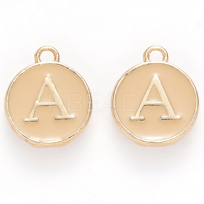 Golden Plated Alloy Enamel Charms LS-X-ENAM-S118-06A-1