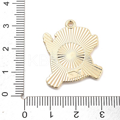 Christmas Theme Alloy Enamel Pendants ENAM-D060-04H-1