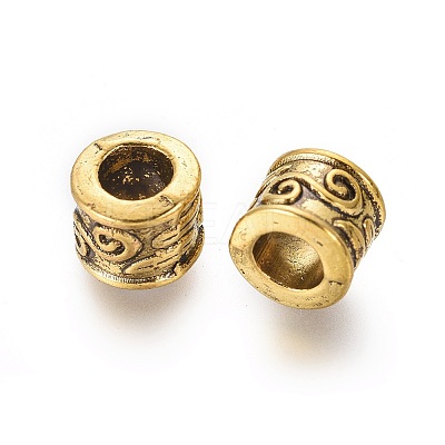 Large Hole Beads LS-X-GLF11539Y-1