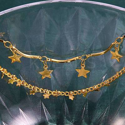 DIY Chain Necklace Making Kit DIY-SZ0001-54G-1