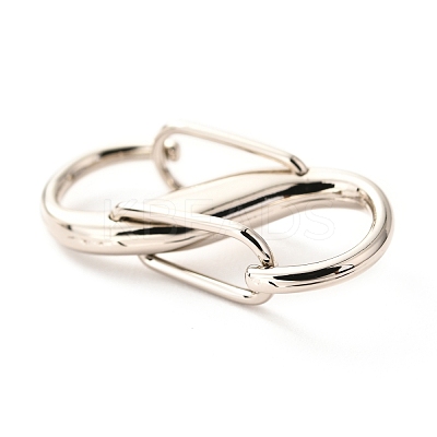 Zinc Alloy DIY Bags Adjustable Clasps Accessories PALLOY-A068-06S-1