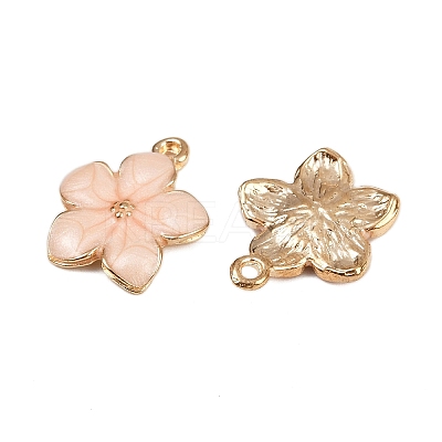 Zinc Alloy Enamel Pendants PALLOY-I124-10G-A-1-1
