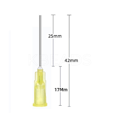 Plastic & Stainless Steel Fluid Precision Blunt Needle Dispense Tips TOOL-WH0053-47F-1