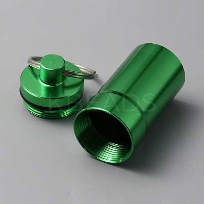 Outdoor Portable Aluminium Alloy Small Pill Case KEYC-WH0029-92D-1