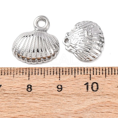 10Pcs 304 Stainless Steel Pendants STAS-P432-07P-1