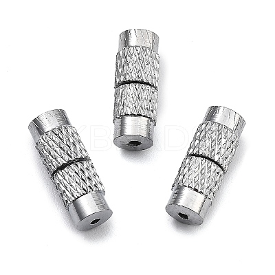 Column Brass Screw Clasps KK-M143-01-1