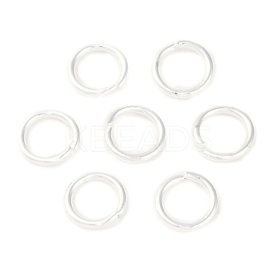 Brass Open Jump Rings KK-N254-45B-S-1