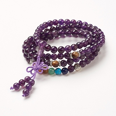 Yoga Chakra Jewelry LS-BJEW-G554-05G-1