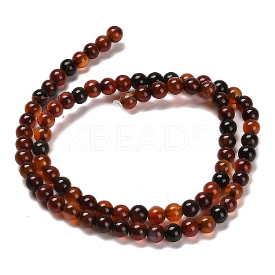 Natural Carnelian Beads Strands G-B079-A03-01-1