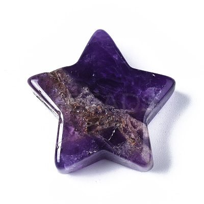 Natural Mixed Stone Star Shaped Worry Stones G-T132-002A-1