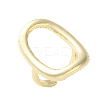 Brass Open Cuff Rings RJEW-Q778-19G-1
