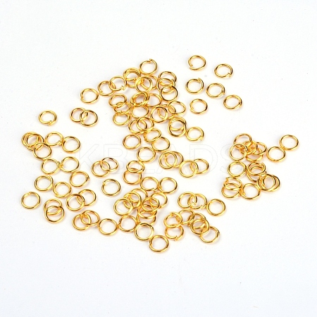 Iron Open Jump Rings IFIN-WH0058-13B-G-1