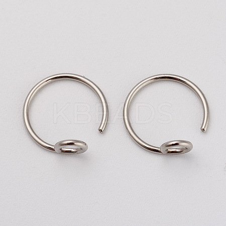 316L Stainless Steel Earring Hooks STAS-UN0014-78P-1