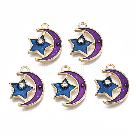 Alloy Enamel Pendants LS-X-ENAM-S126-007-RS-1