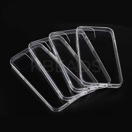 Transparent DIY Blank Silicone Smartphone Case X-MOBA-PW0002-05D-1