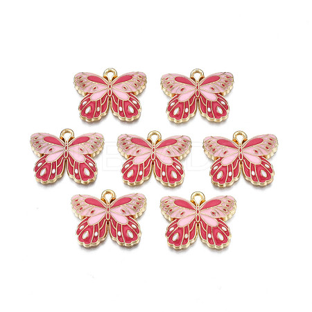 Alloy Enamel Pendants ENAM-N055-105B-1