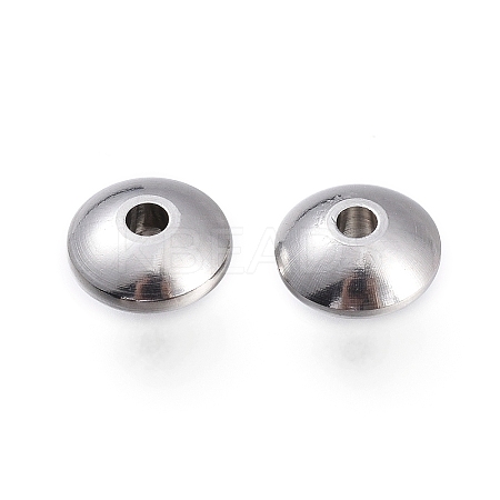 Non-Tarnish 202 Stainless Steel Spacer Beads X-STAS-L232-070C-P-1