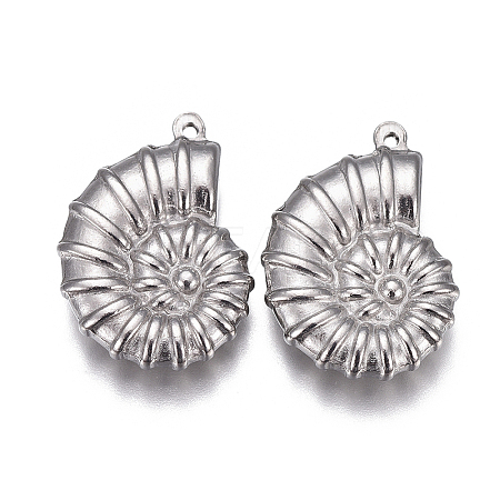 Tarnish Resistant 304 Stainless Steel Pendants LS-STAS-F207-13P-1