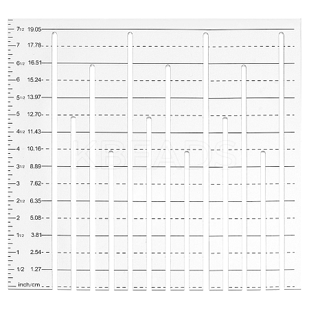 Acrylic Blanket Template Kit TOOL-WH0155-193-1