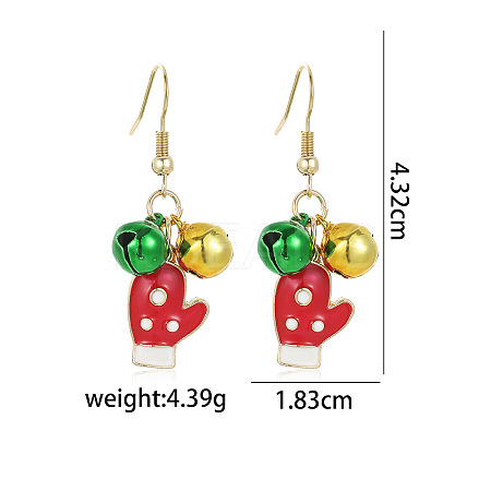 Christmas Alloy Dangle Earrings FS-WGC5D36-24-1