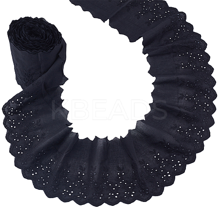 7.5 Yards Cotton Flower Lace Ribbons OCOR-HY0001-59A-1