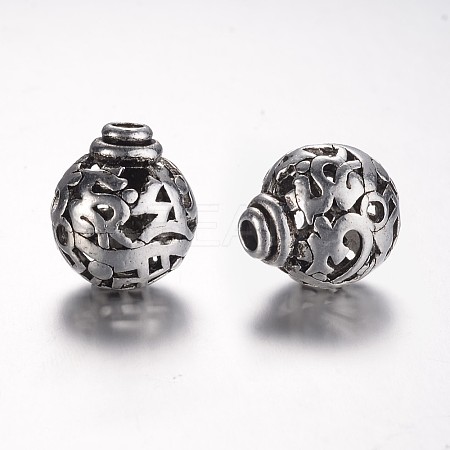 Tibetan Style Alloy 3-Hole Guru Beads LS-X-PALLOY-YC45776-AS-1