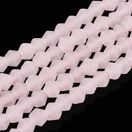 Imitation Jade Frosted Glass Bead Strands EGLA-A039-J2mm-MD07-1