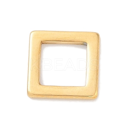 Golden Plated 304 Stainless Steel Charms STAS-K286-03J-G-1