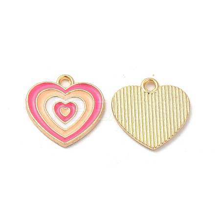 Alloy Enamel Pendants ENAM-C005-23G-1